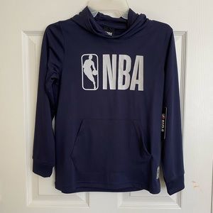 Boys NBA Long Sleeve Shirt with Hoodie.